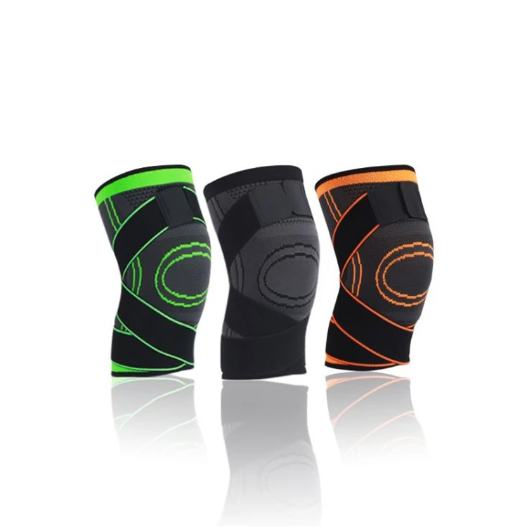 Compression knitting running climbing fitness knee pads cycling protection sports straps knee pads, Customized
Compression knitting running climbing fitness knee pads cycling protection sports straps knee pads, Customized