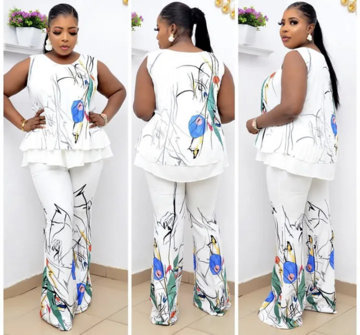 2021 Chiffon Two Pieces Set Sleeveless Elegant Slim Suit Top +Pants Women Office Trouser Suit, As showed
2021 Chiffon Two Pieces Set Sleeveless Elegant Slim Suit Top +Pants Women Office Trouser Suit, As showed