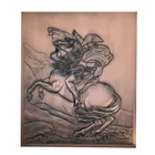 high quality custom plated metal wall art decor painting