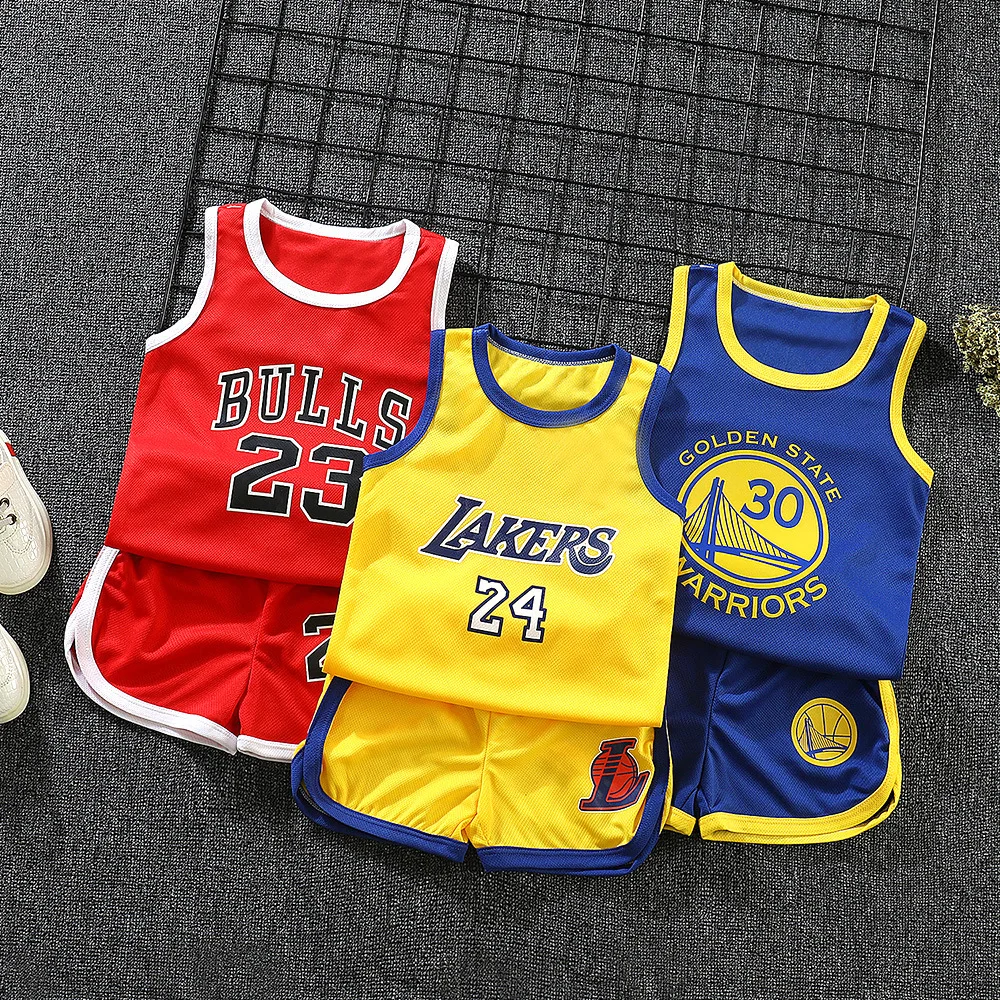 Children's summer leisure sports short-sleeved shorts suit boys and girls basketball uniforms summer school clothing
Children's summer leisure sports short-sleeved shorts suit boys and girls basketball uniforms summer school clothing