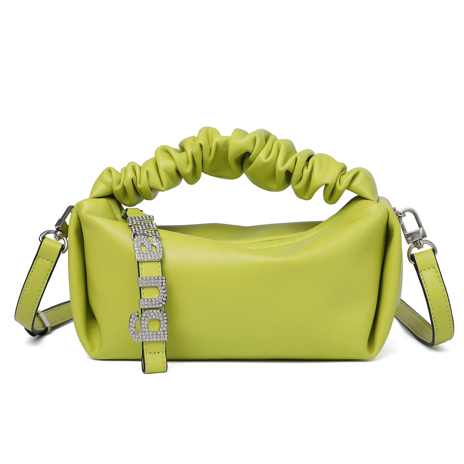 Custom Logo Ladies Candy Color Handle Pleated Bag Soft Leather Handbags For Women Luxury, White, khaki,black,green, light yellow
Custom Logo Ladies Candy Color Handle Pleated Bag Soft Leather Handbags For Women Luxury, White, khaki,black,green, light yellow