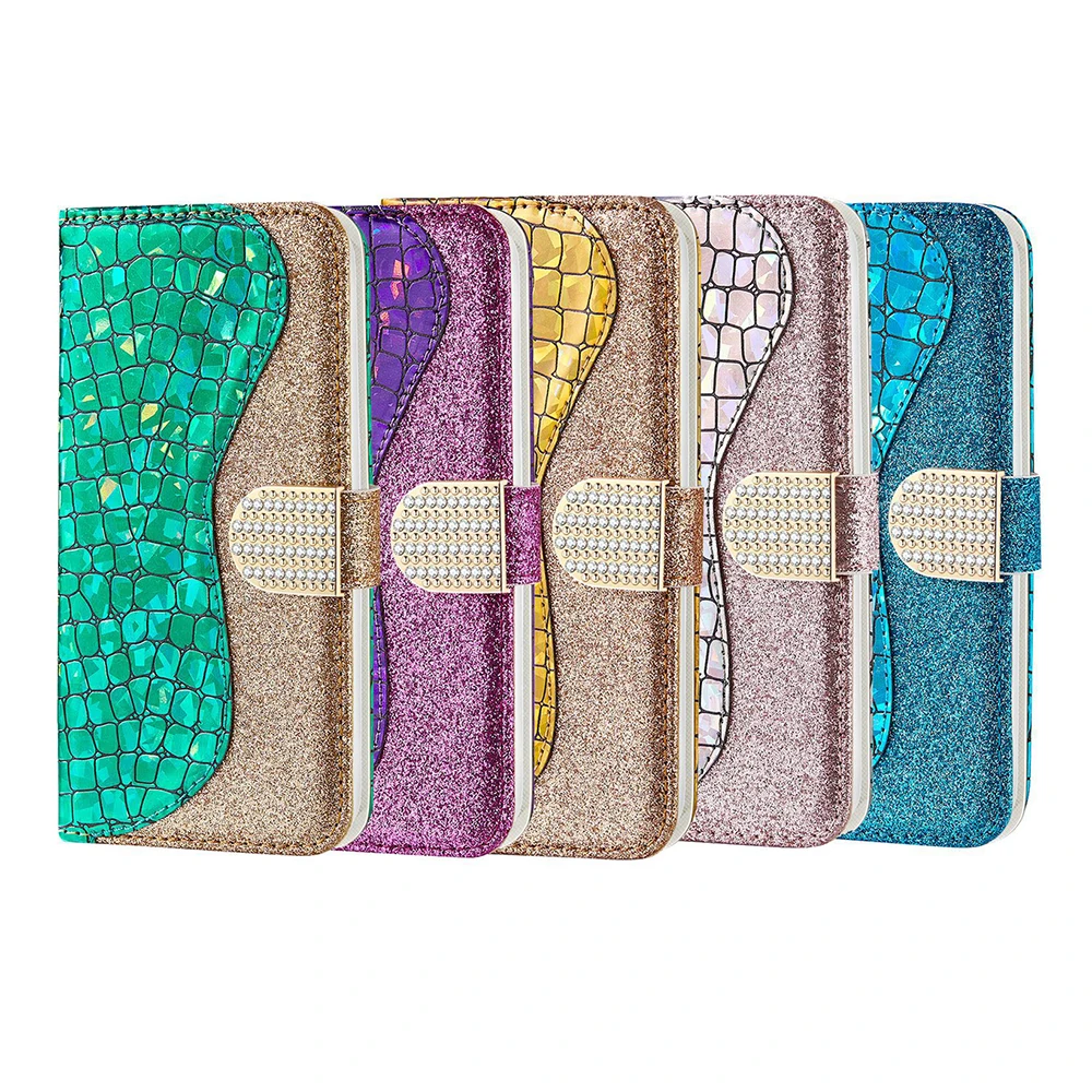 Luxury Crocodile PU Leather Bling Flip Card Holder Mobile Cover Phone Cases for iPhone 12 11 Pro Max Book Casings, 5 colors
Luxury Crocodile PU Leather Bling Flip Card Holder Mobile Cover Phone Cases for iPhone 12 11 Pro Max Book Casings, 5 colors