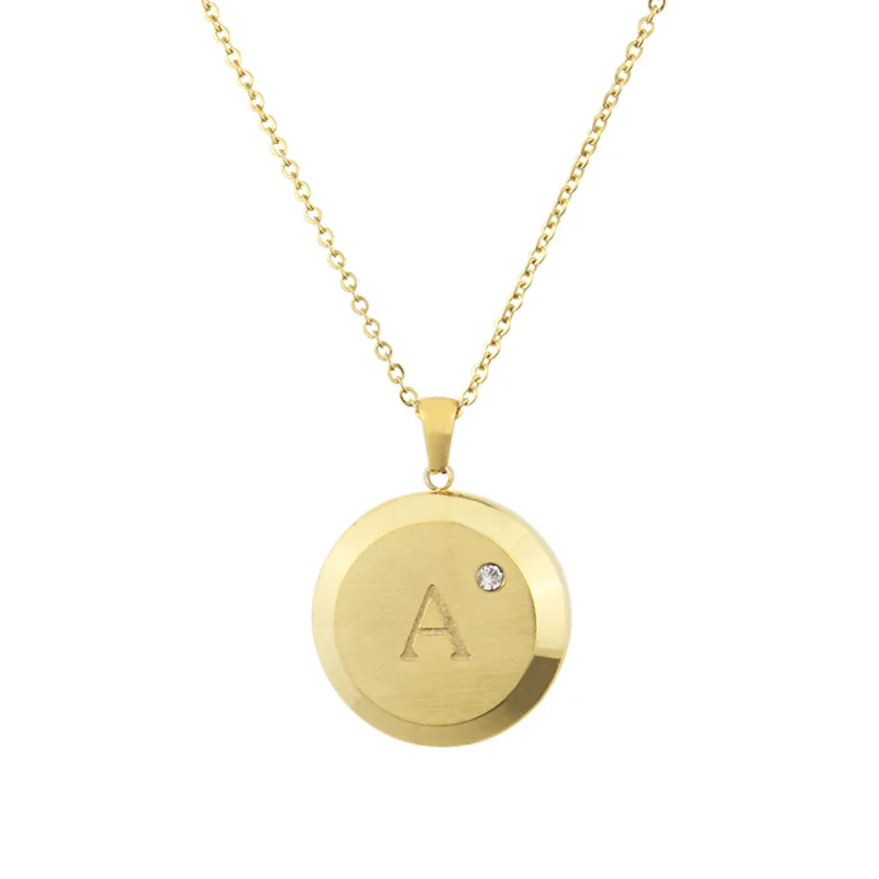 New Jewelry Hip Hop Chain English Letters Titanium Steel Diamond Pendant Necklaces For Women Wholesale
New Jewelry Hip Hop Chain English Letters Titanium Steel Diamond Pendant Necklaces For Women Wholesale