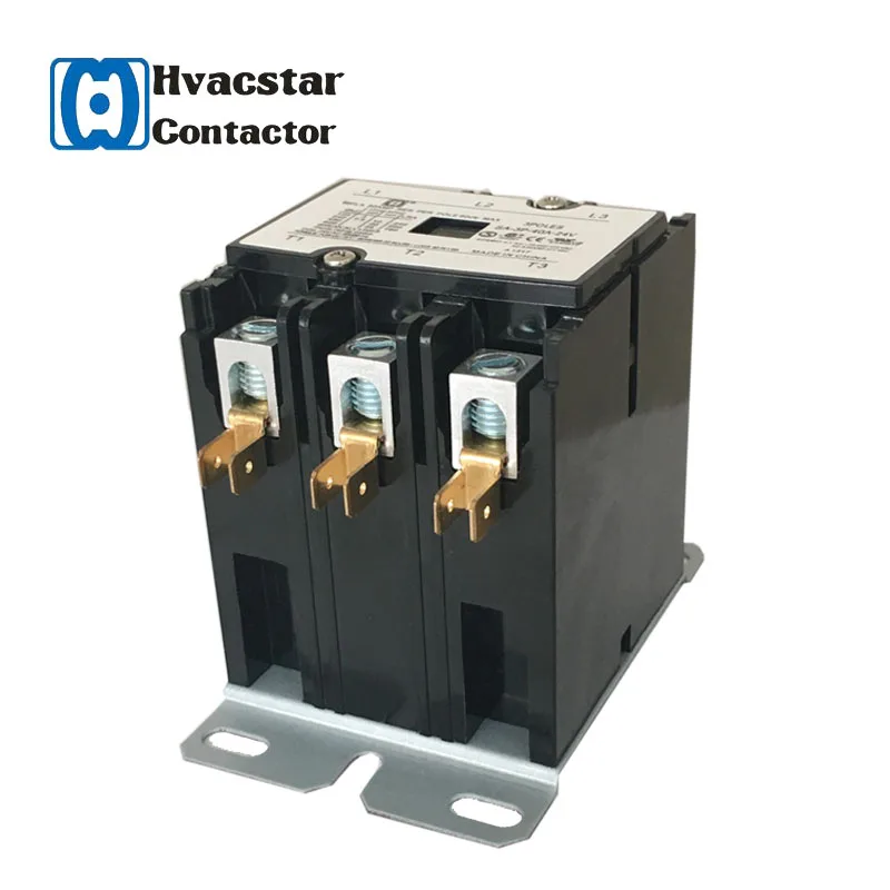 Factory direct sale high quality good price 24v dc contactor 3 pole ac contactor for air conditioner