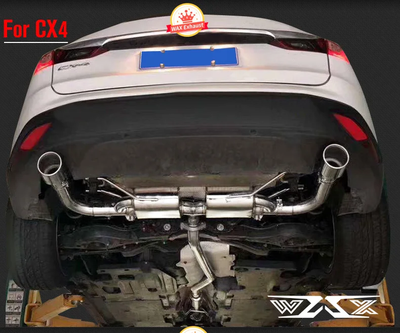 Exhaust Catback Muffler For Mazda 6 Mazda6 ATENZA 2012-2021Stainless Steel Pipe Exhaust Automotive Exhaust System