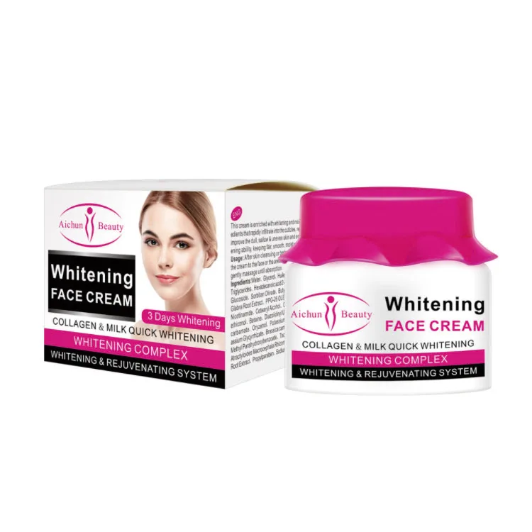 Aichun Beauty Moisturizer Natural collagen and milk quick effect Face Skin Whitening Cream, Milk white
Aichun Beauty Moisturizer Natural collagen and milk quick effect Face Skin Whitening Cream, Milk white