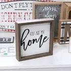 Craft Art Wood Wall Art Wholesale Wall Table Wood Hanging Modern Farmhouse Decor Love Craft Vintage Art Wooden Signs