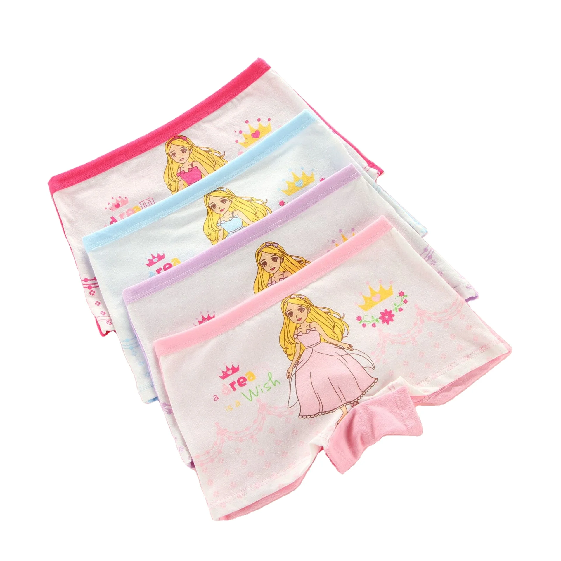 Cartoon Children's Cotton Underwear Cotton Breathable Middle And Small Girls Boxer Briefs
Cartoon Children's Cotton Underwear Cotton Breathable Middle And Small Girls Boxer Briefs