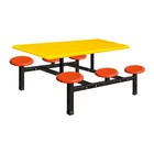 Modern Design Customized Rectangle School Canteen Table And Chair