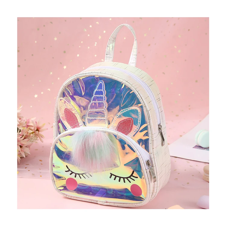 Factory Wholesale Waterproof Laser Unicorn School Bag Durable Animal Kids Backpack Transparent Candy Iridescent Girls Backpack
Factory Wholesale Waterproof Laser Unicorn School Bag Durable Animal Kids Backpack Transparent Candy Iridescent Girls Backpack