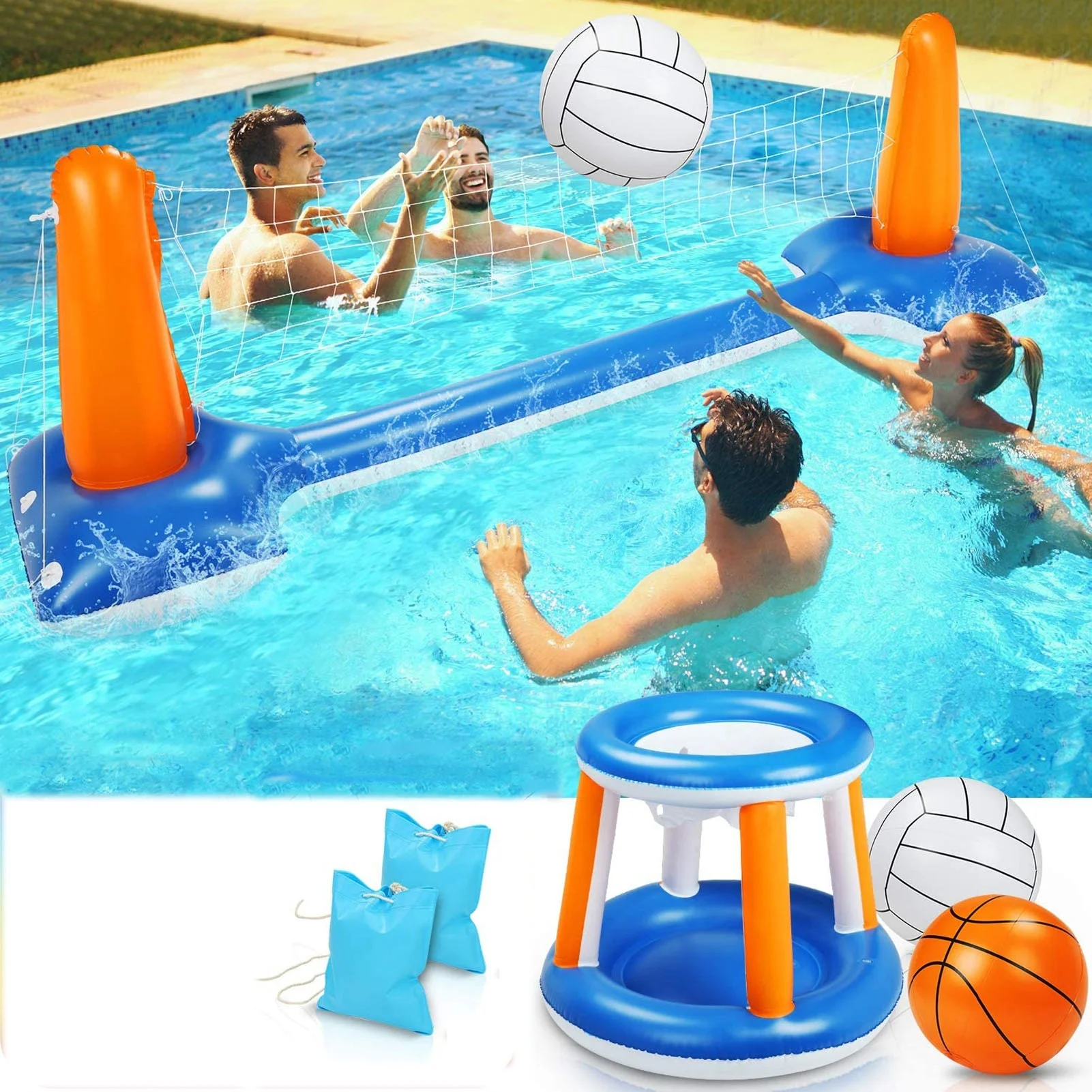 picinas Estante de voleibol de agua inflable juguete de agua para adultos estante de baloncesto inflable marco de puerta
picinas Estante de voleibol de agua inflable juguete de agua para adultos estante de baloncesto inflable marco de puerta
