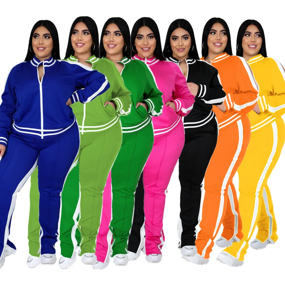 2021 Plus size 5XL two piece sets women clothing solid color casual suit 2 piece set off shoulder casual women tracksuit, Red,silver,gold,blue
2021 Plus size 5XL two piece sets women clothing solid color casual suit 2 piece set off shoulder casual women tracksuit, Red,silver,gold,blue
