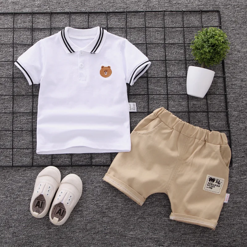 Wholesal Summer Suit Organic Trendy Cotton Summer Boy Kids Clothing Short Sleeve Clothing Set
Wholesal Summer Suit Organic Trendy Cotton Summer Boy Kids Clothing Short Sleeve Clothing Set