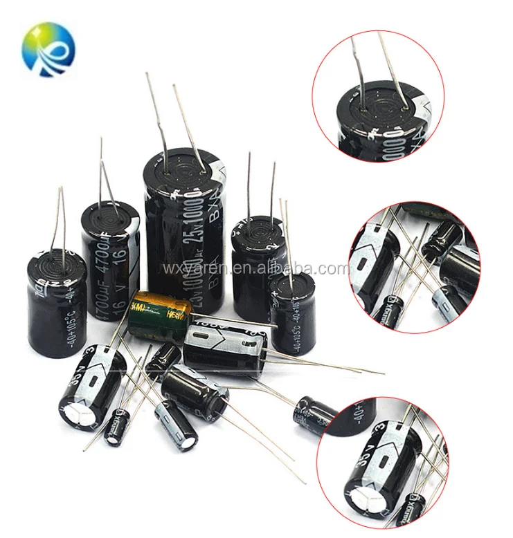 Black Fan Capacitor Cbb Uf Uf Wires Ac V Hz Capacitor