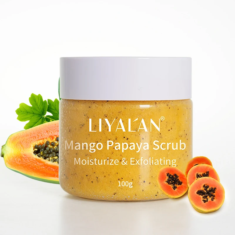 OEM ODM Organic Natural Whitening nourishing exfoliating Papaya Sugar Scrub for body
OEM ODM Organic Natural Whitening nourishing exfoliating Papaya Sugar Scrub for body