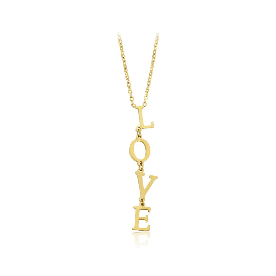 A00795839 xuping jewelry creative design romantic letter love pendant 14K gold-plated stainless steel necklace
A00795839 xuping jewelry creative design romantic letter love pendant 14K gold-plated stainless steel necklace
