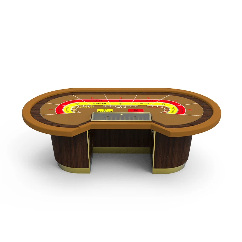 YH Neoteric Professional Design Wooden Base Baccarat Gambling Table With Chips Tray
YH Neoteric Professional Design Wooden Base Baccarat Gambling Table With Chips Tray