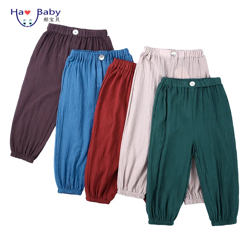 Hao Baby 2020 Summer Children Cotton And Linen Anti-mosquito Pants Boys And Girls Thin Casual Pants, Nature
Hao Baby 2020 Summer Children Cotton And Linen Anti-mosquito Pants Boys And Girls Thin Casual Pants, Nature