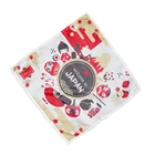 Hot sale Customized logo printed satin square silk scarf