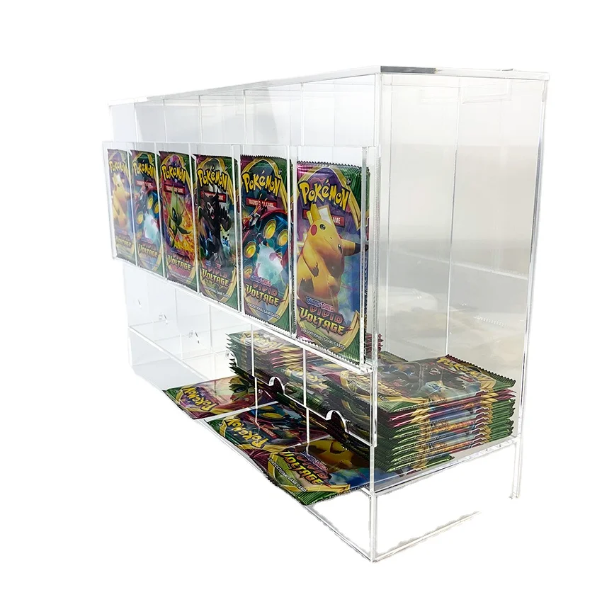 customized design and size Collectible Elite trainer box TCG booster packs TCG cards dispenser
customized design and size Collectible Elite trainer box TCG booster packs TCG cards dispenser