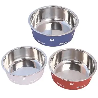 New Pet Products Double-layer Pet Bowl Stainless Steel Non-slip Bottom Nordic Style Cat Dog Bowl
New Pet Products Double-layer Pet Bowl Stainless Steel Non-slip Bottom Nordic Style Cat Dog Bowl