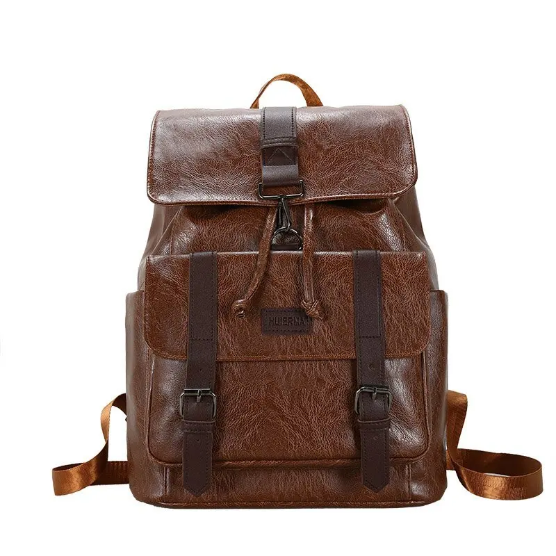 High Quality Vintage Pu Leather Mens Laptop Backpack Waterproof School Bags, Black, dark brown, light brown
High Quality Vintage Pu Leather Mens Laptop Backpack Waterproof School Bags, Black, dark brown, light brown