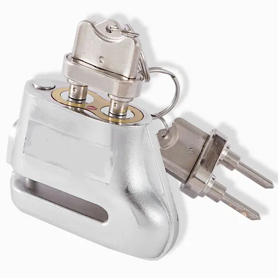 Security Disc Brake Scooter Motorcycle Bicycle Anti-Theft Heavy Duty Wheel Rotor Lock, Silver
Security Disc Brake Scooter Motorcycle Bicycle Anti-Theft Heavy Duty Wheel Rotor Lock, Silver