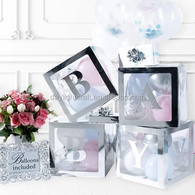 birthday party baby shower decorations diy 4pcs white