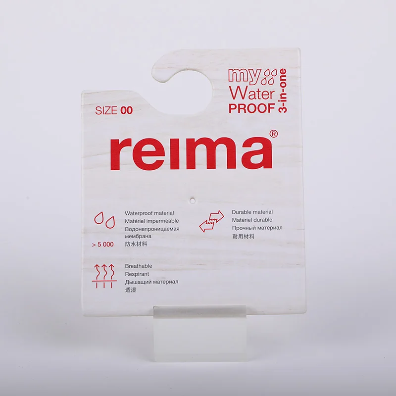 Moisture Proof Coated Paper Hangers Offset Printing Customized Packaging Solutions