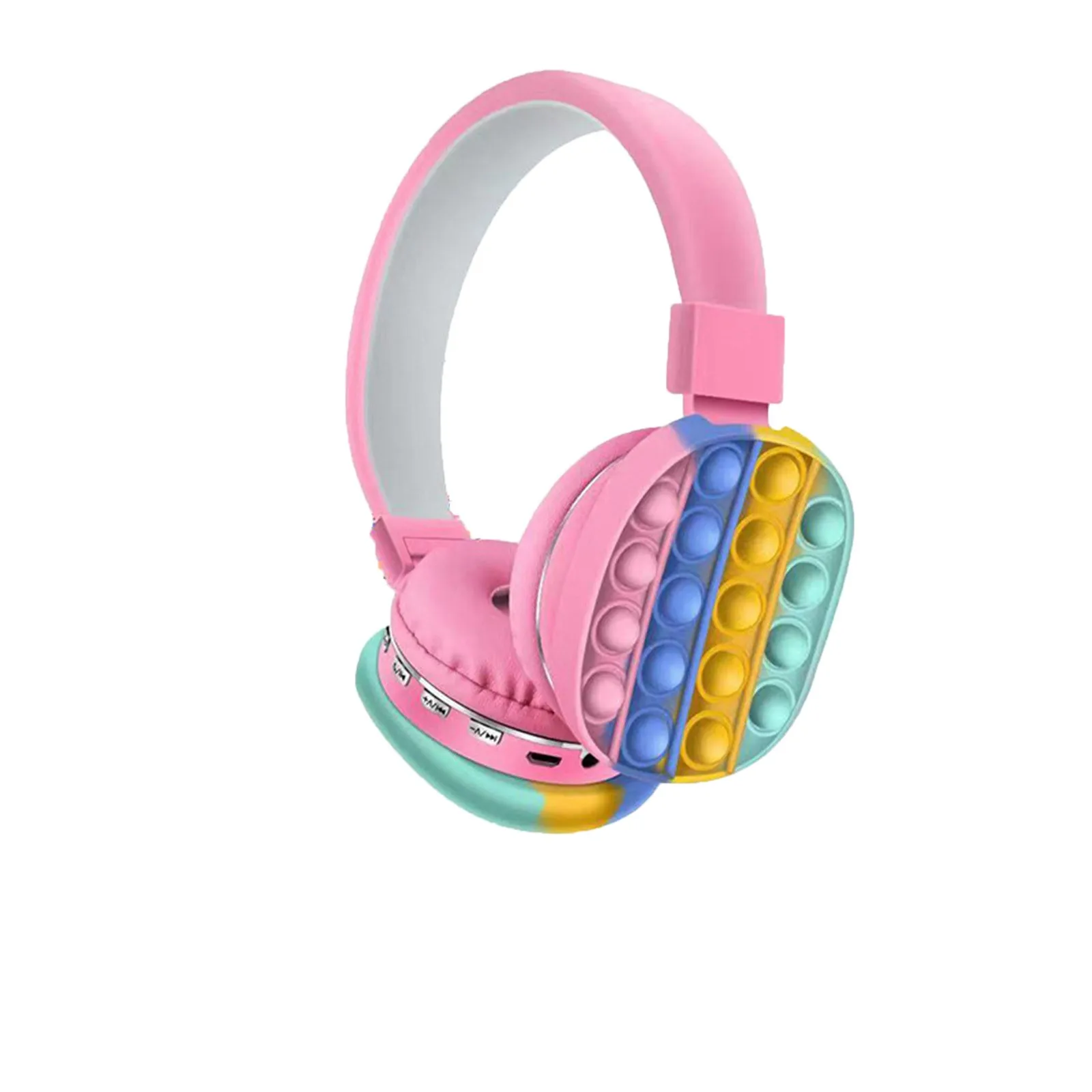 Creative Silicone Headset Toy Fidget Wireless Headphone Toy Headphone Fidget Toy Tie Dye Headphone, Blue,pink
Creative Silicone Headset Toy Fidget Wireless Headphone Toy Headphone Fidget Toy Tie Dye Headphone, Blue,pink