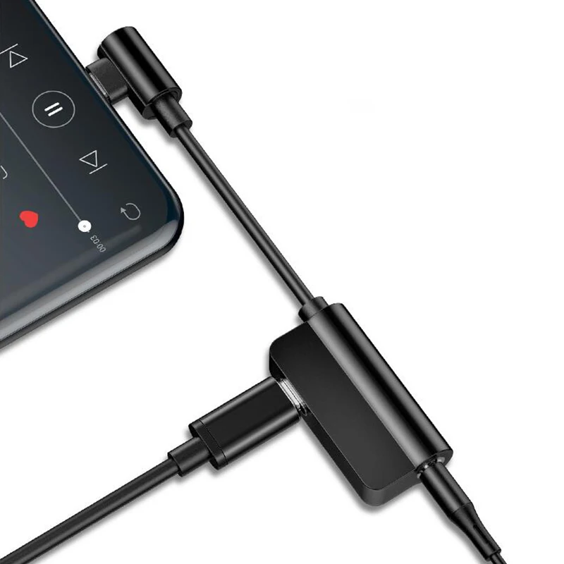Type-c Adapter Elbow Two in One to Type-c Head and 3.5MM Audio Headphone Adapter For HuaWei Mobile Phone Adapter Cable
Type-c Adapter Elbow Two in One to Type-c Head and 3.5MM Audio Headphone Adapter For HuaWei Mobile Phone Adapter Cable
