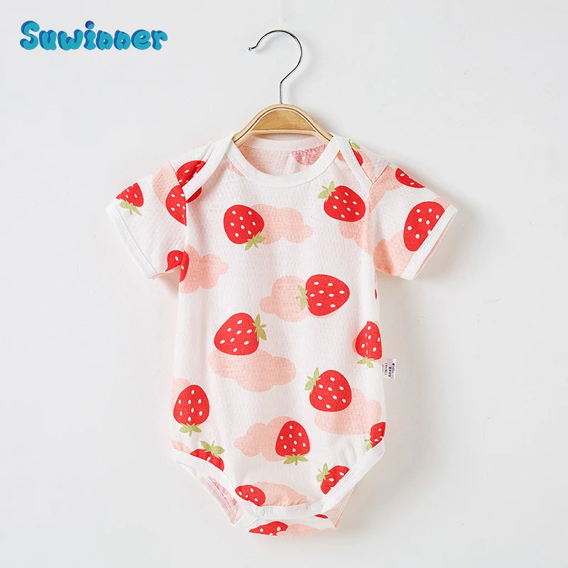 Suwinner Unisex Baby Cotton Bodysuits ,Toddler and Baby Boy's Girls' Snap-up Rompers , Toddler and Baby Short Sleeve Bodysuit
Suwinner Unisex Baby Cotton Bodysuits ,Toddler and Baby Boy's Girls' Snap-up Rompers , Toddler and Baby Short Sleeve Bodysuit
