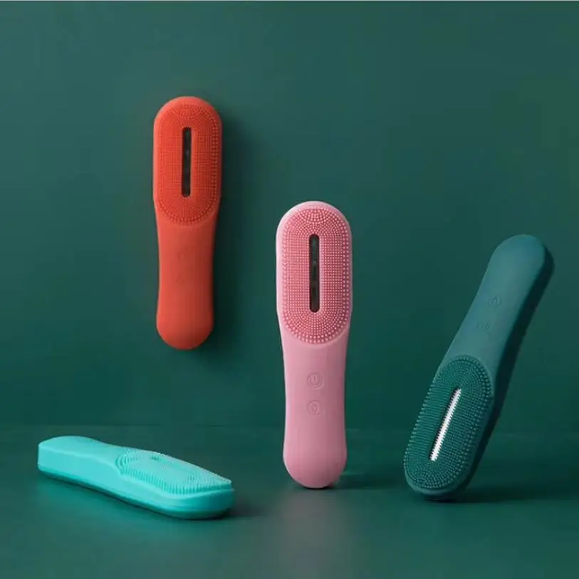 MIQMI electric silicone face cleansing brush vibrating usb rechargeable wholesale facial cleansing silicon face brush led light, Pink/blue
MIQMI electric silicone face cleansing brush vibrating usb rechargeable wholesale facial cleansing silicon face brush led light, Pink/blue