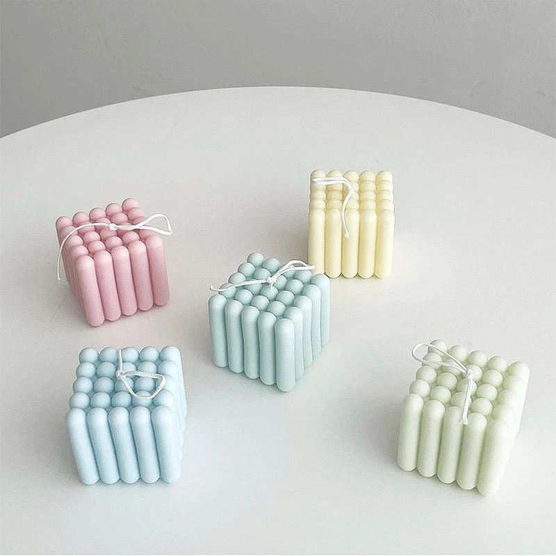 2021 Vertical cube candle mold magic cube wax candle molds 3d candle silicone molds, Random
2021 Vertical cube candle mold magic cube wax candle molds 3d candle silicone molds, Random