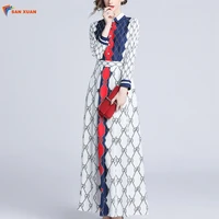 Latest design wholesale price fall casual fashion turn down collar digital printing women modest long sleeve long maxi dress
Latest design wholesale price fall casual fashion turn down collar digital printing women modest long sleeve long maxi dress