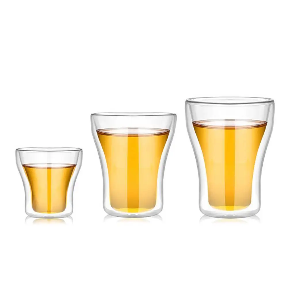 Europe Standard Double Wall Insulated Borosilicate Glass Cup