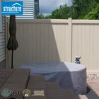 Wood Composite Wood Plastic Composite Fence Wholesale High Quality Safety Wood Plastic Composite Fence