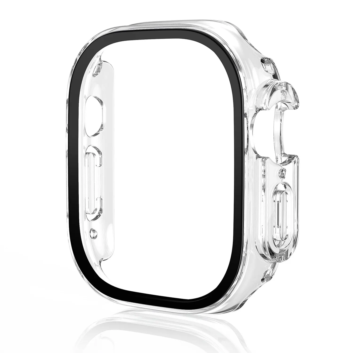 RYB Transparent Watch Case with Tempered Glass Screen Protector For Apple Watch Series 8 Ultra 49mm
RYB Transparent Watch Case with Tempered Glass Screen Protector For Apple Watch Series 8 Ultra 49mm