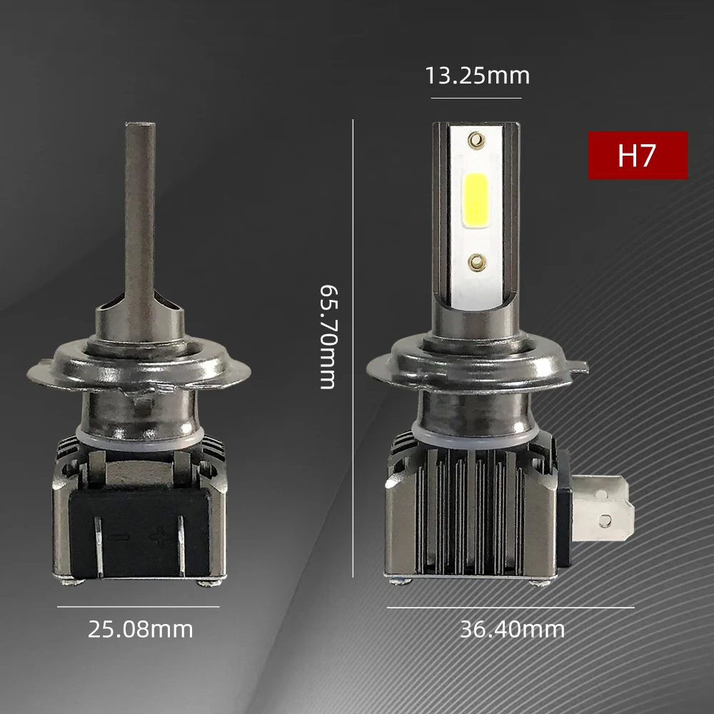 wireless mini cob led headlights h1 h7 h8 h9 h10 h11 9005 9006