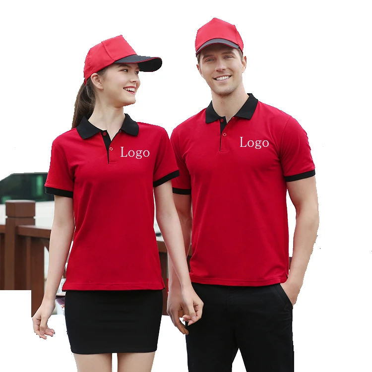 Short Sleeve cafe bar t shirt uniform Workwear Custom printing embroidery Logo Polo Shirt custom t shirts
Short Sleeve cafe bar t shirt uniform Workwear Custom printing embroidery Logo Polo Shirt custom t shirts