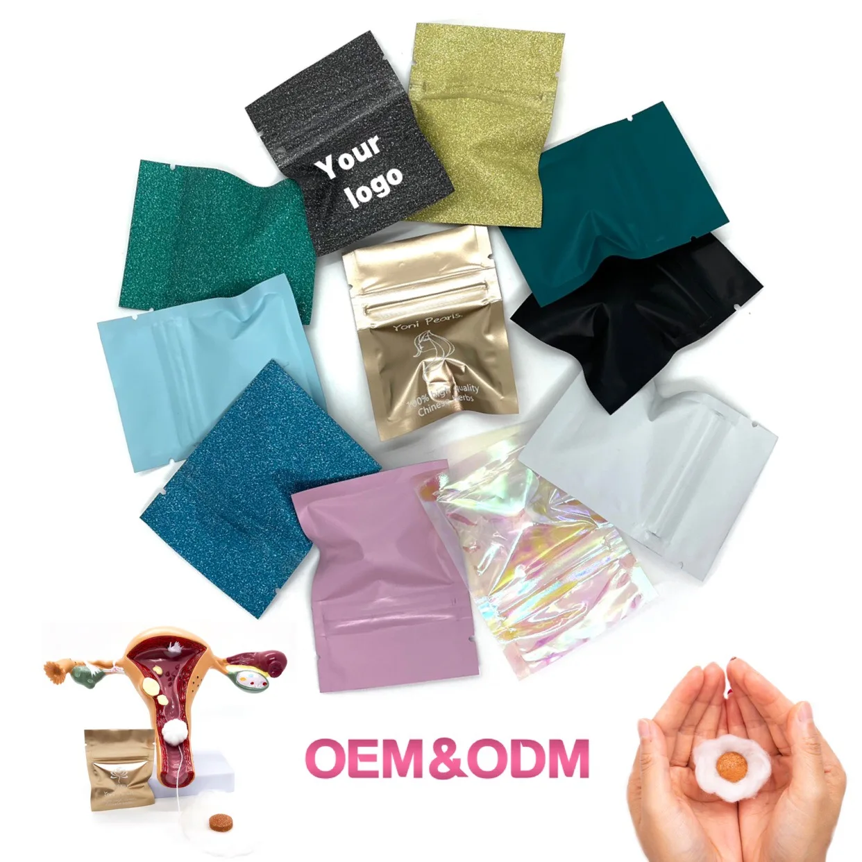 Direct sale factory OEM herbal medical yoni pearls 1.3g female organic vaginal tampons
Direct sale factory OEM herbal medical yoni pearls 1.3g female organic vaginal tampons