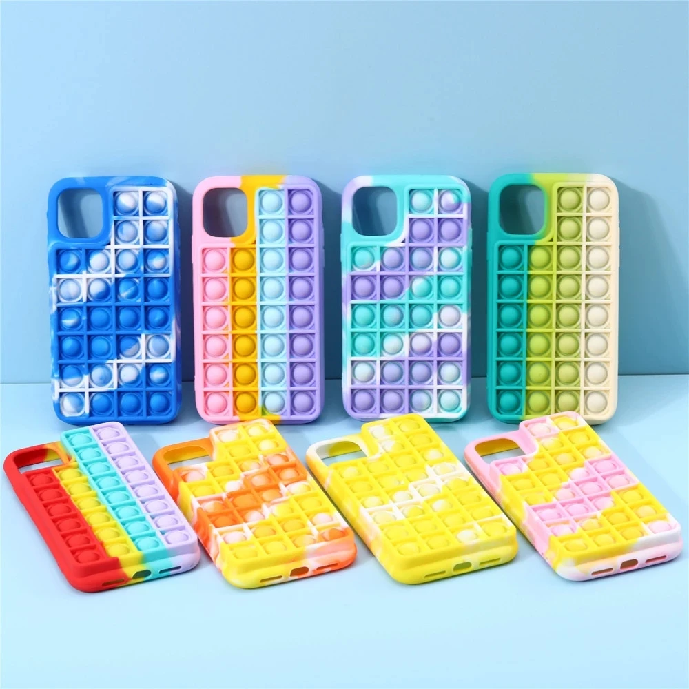 Relive Stress Fidget Toys Push It Toys Silicone Fidget Phone Cover For I phone 6 6s 7 8 Plus X XR XS 11 12 Pro Max
Relive Stress Fidget Toys Push It Toys Silicone Fidget Phone Cover For I phone 6 6s 7 8 Plus X XR XS 11 12 Pro Max