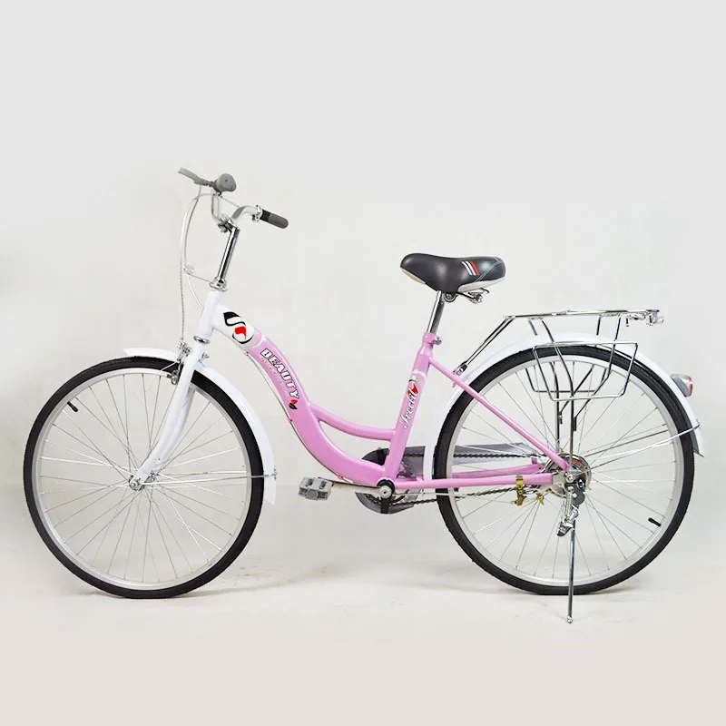 Wholesale Cheap Chinese Women City Bicycle with OEM Service Cycling 24 Inch Steel Single Speed Women Lady City Bike Bicycle
Wholesale Cheap Chinese Women City Bicycle with OEM Service Cycling 24 Inch Steel Single Speed Women Lady City Bike Bicycle