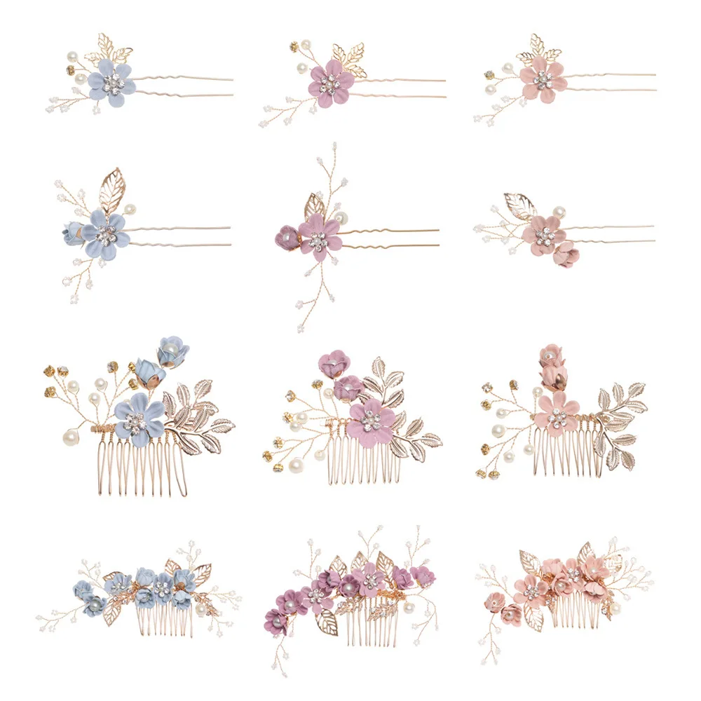 Delicate The Bride Hair Sticks Set Headwear Shiny Hair Pins Flowers Wedding Hairpins Hair Accessories
Delicate The Bride Hair Sticks Set Headwear Shiny Hair Pins Flowers Wedding Hairpins Hair Accessories