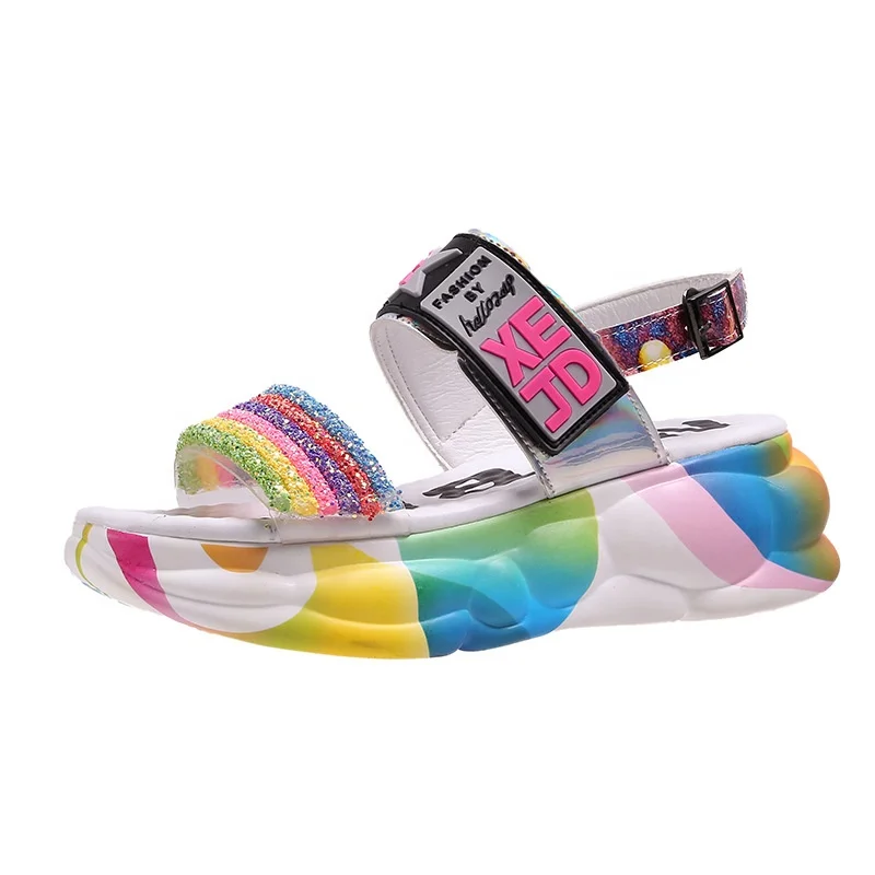 Wonderful colorful graceful comfortable antiskid PU outsole fashion cheap price women sandals for sale, 3 color ways
Wonderful colorful graceful comfortable antiskid PU outsole fashion cheap price women sandals for sale, 3 color ways