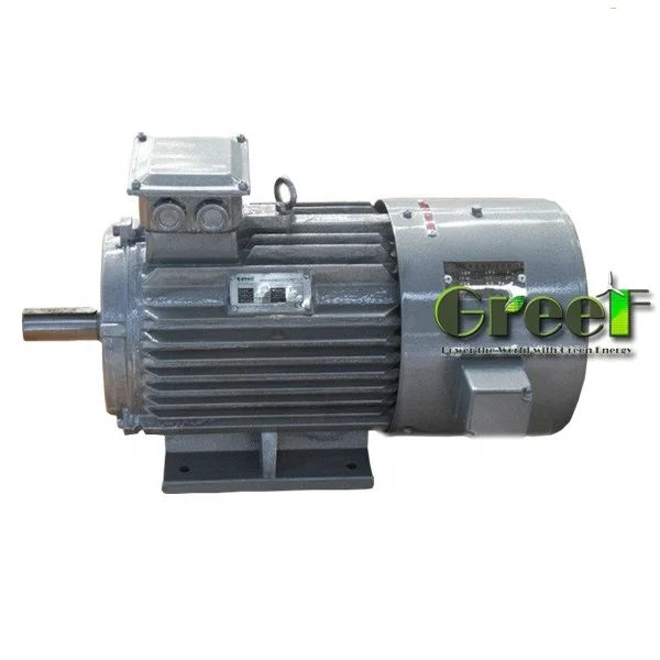 200kW 900rpm free energy permanent magnet generator , wind turbine generator for home use