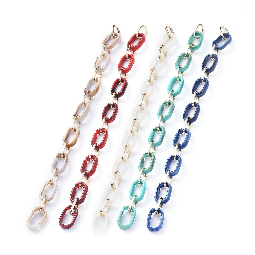 Customized Diy Resin Bag Strap Plastic Ladies Colorful Open Acrylic Glasses Chain, As picture
Customized Diy Resin Bag Strap Plastic Ladies Colorful Open Acrylic Glasses Chain, As picture