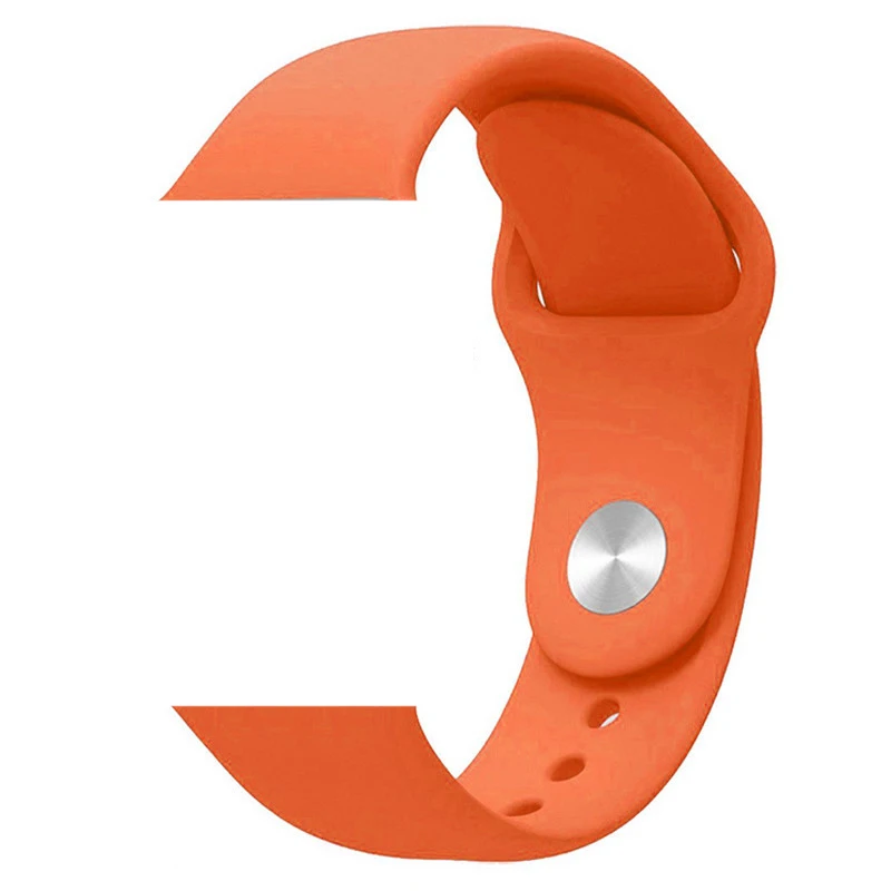 Silicone Strap For Apple Watch band 44 mm/42mm for iWatch Series 6 5 SE Sport Watchband Bracelet 38MM 40 MM, All 5 colors
Silicone Strap For Apple Watch band 44 mm/42mm for iWatch Series 6 5 SE Sport Watchband Bracelet 38MM 40 MM, All 5 colors