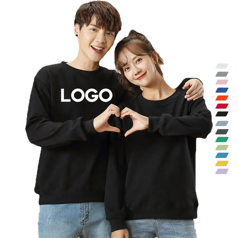 Men's and women's unisex black long sleeve t shirt custom printing plus size cotton sweatshirt
Men's and women's unisex black long sleeve t shirt custom printing plus size cotton sweatshirt