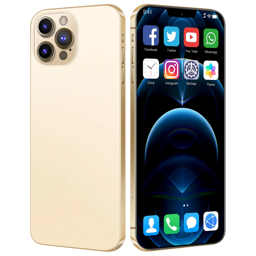 High Quality phone12 pro max 4GB+64GB 6.7 inch Face access Fingerprint 5G mobile phone, Matt black/matt white/matte blue/matte gold
High Quality phone12 pro max 4GB+64GB 6.7 inch Face access Fingerprint 5G mobile phone, Matt black/matt white/matte blue/matte gold